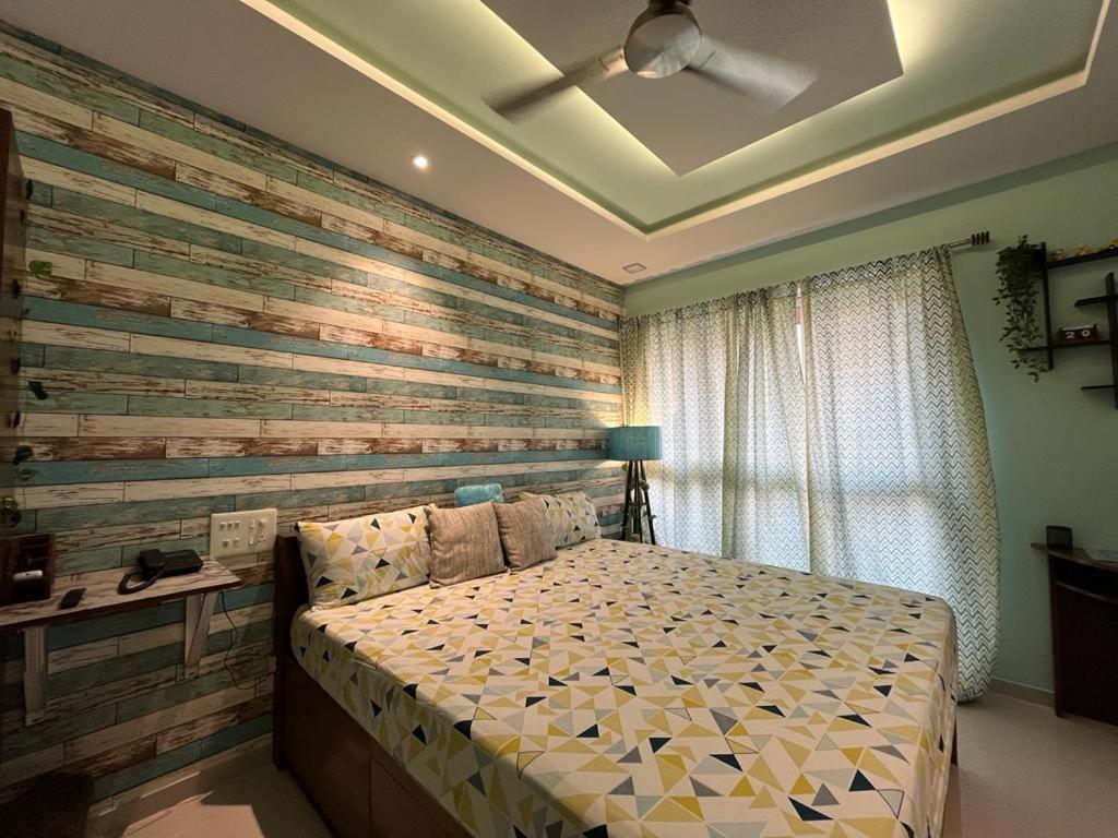 Studio Apt With Rooftop Panoramic Views @ Dabolim Vāsco Da Gāma Esterno foto
